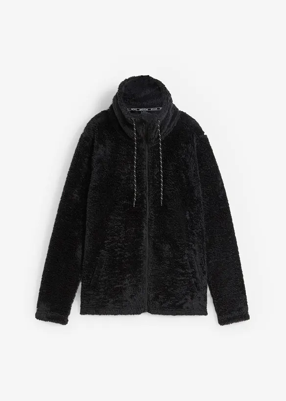 Teddy-Fleece Jacke, bonprix