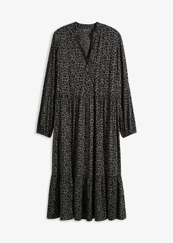 Robe midi en viscose, bonprix