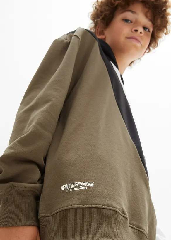 Hoodie aus reiner Baumwolle, bonprix