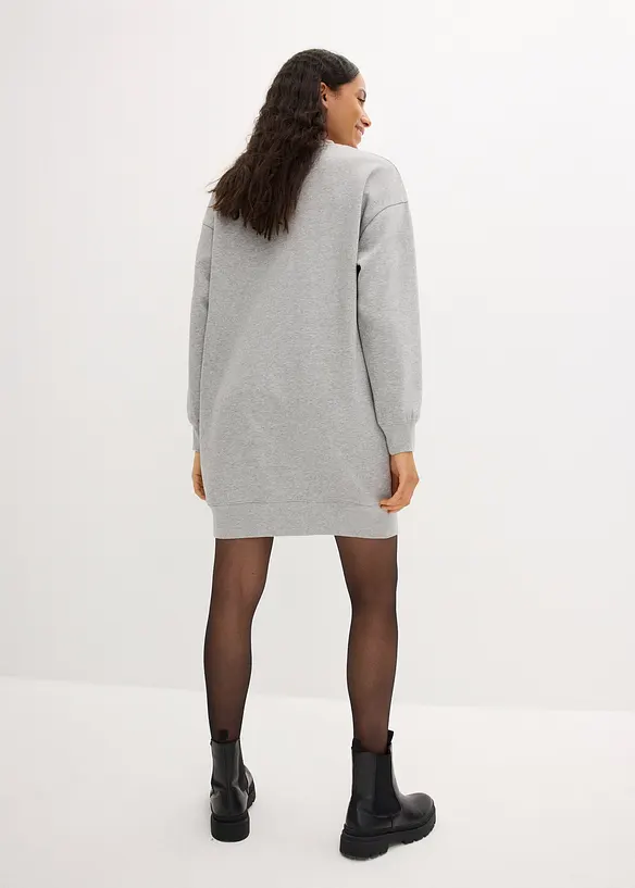 Oversized Sweatkleid, bonprix