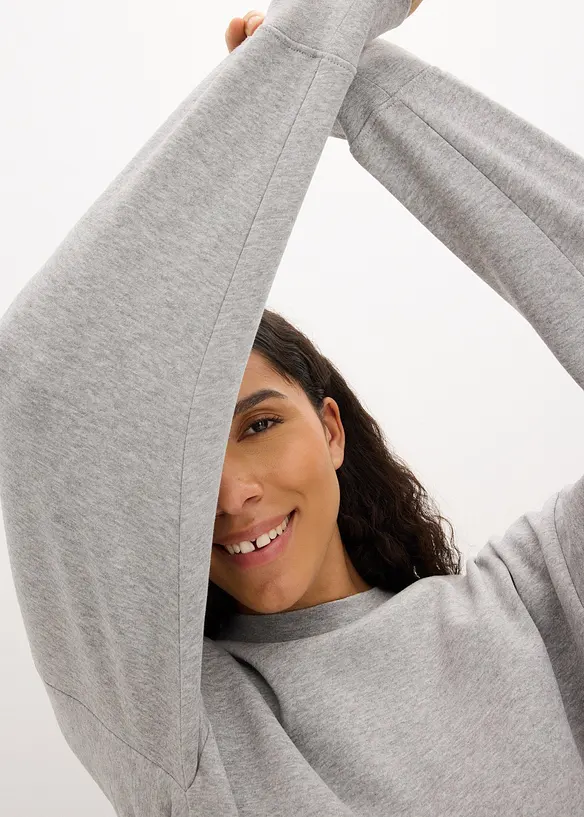 Oversized Sweatkleid, bonprix