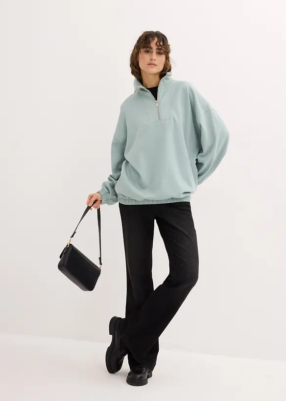 Sweat oversize en coton, bonprix