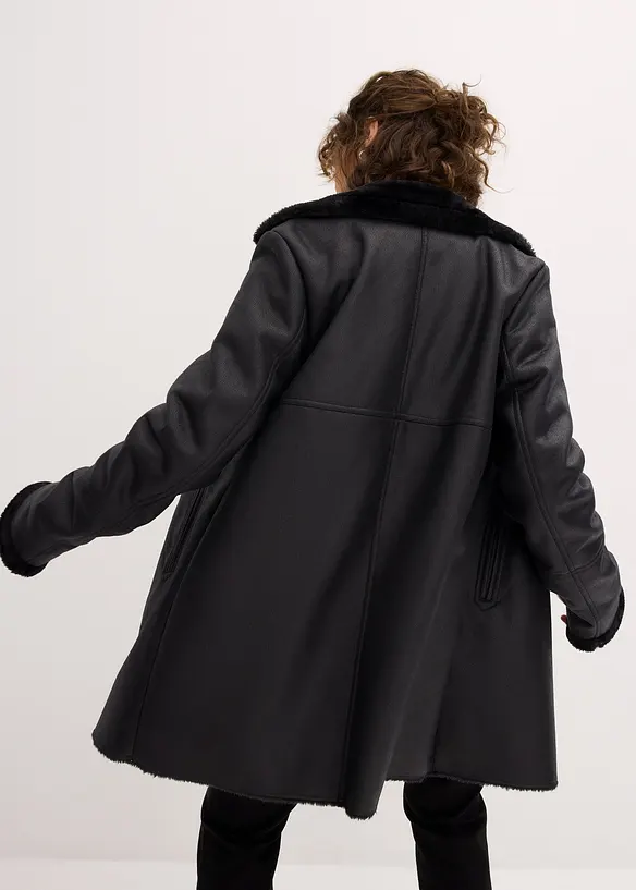Lammfellimitat-Jacke, bonprix
