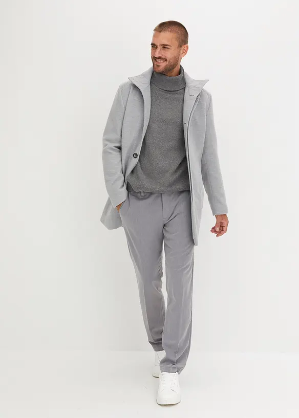 Pantalon élégant à pinces, Regular, bonprix