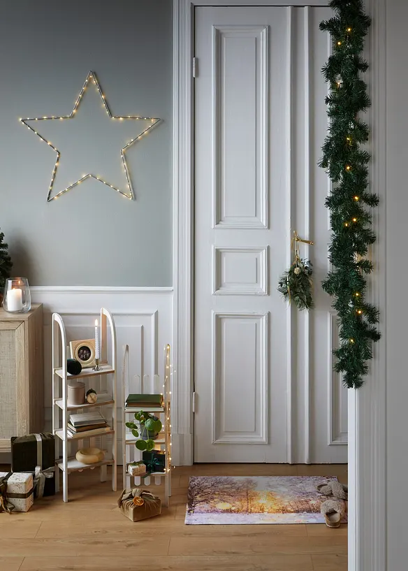 Paillasson avec paysage de Noël, bonprix
