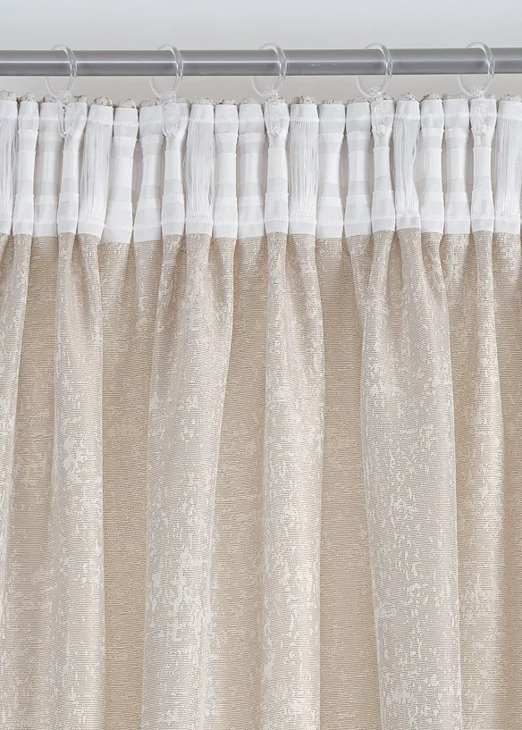 Jacquard Vorhang mit Glanzeffekt (1er Pack), bonprix
