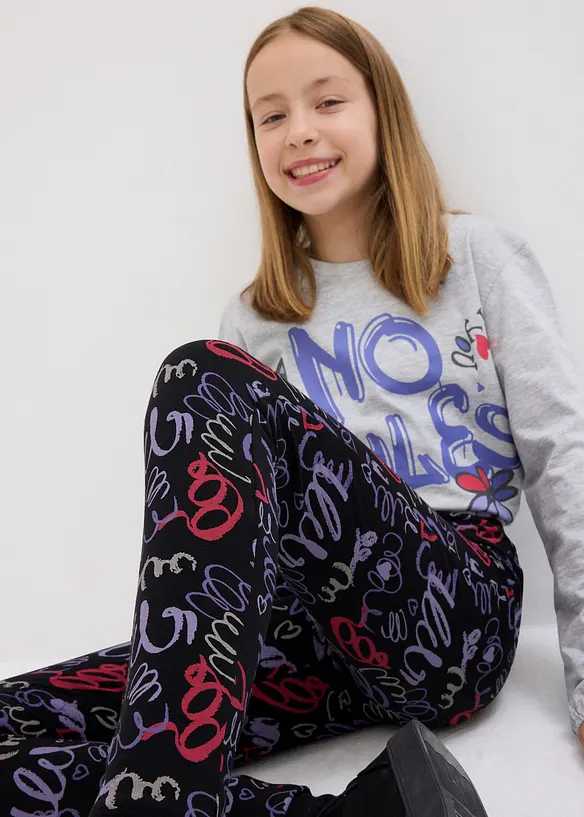 Legging chaud fille, bonprix