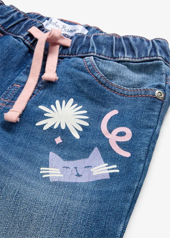 Straight-Jeans Mid Waist, bonprix