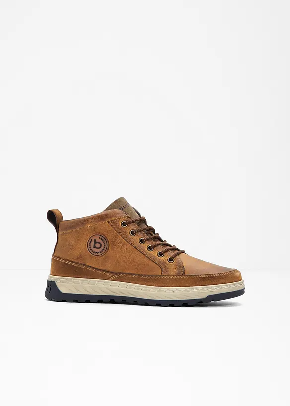 Bugatti Schnürboots aus Leder, Bugatti
