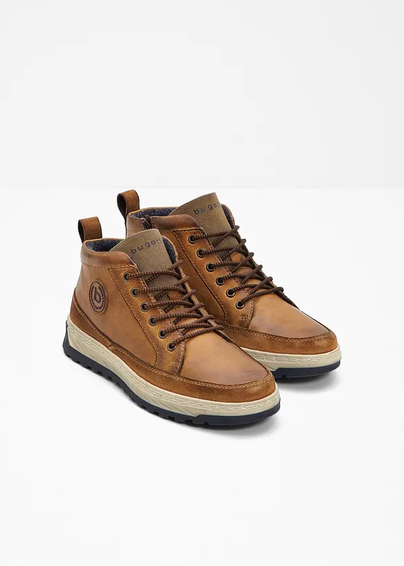 Bugatti Schnürboots aus Leder, Bugatti