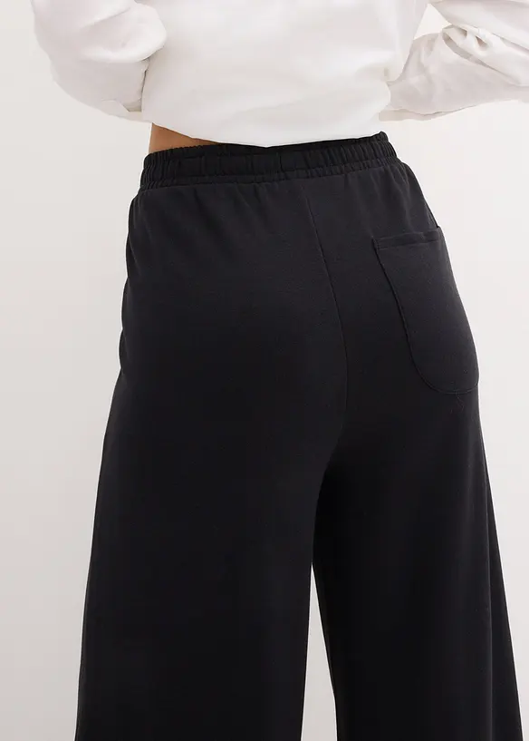 Pantalon en molleton de coton mélangé, bonprix
