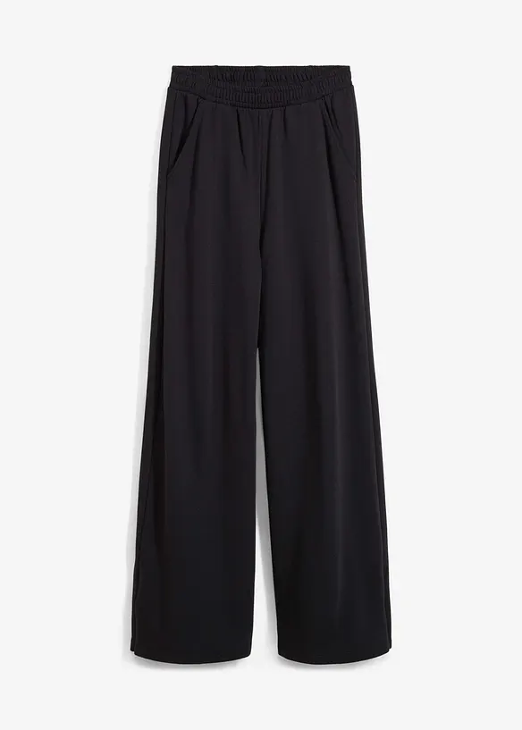 Pantalon en molleton de coton mélangé, bonprix