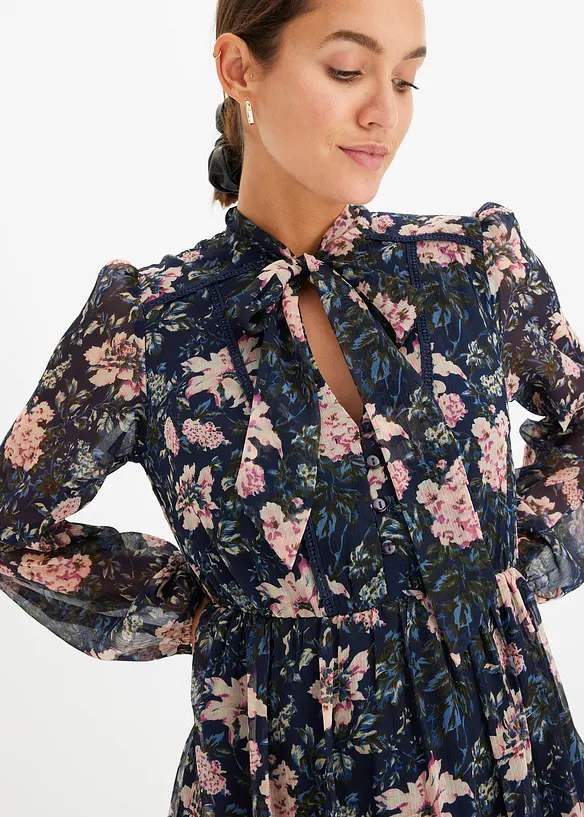 Chiffonkleid, bonprix