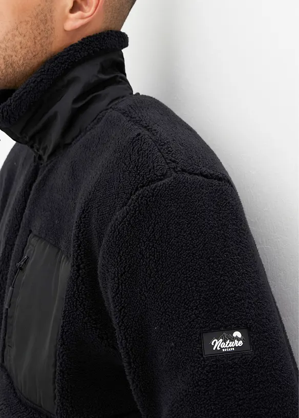 Veste en polaire peluche, bonprix