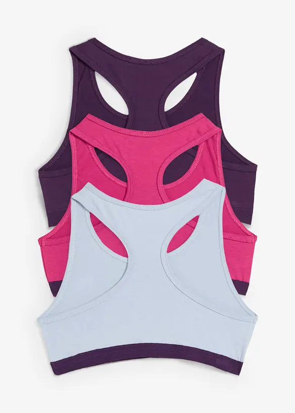 Bustier mit weicher Baumwolle (5er Pack), bonprix