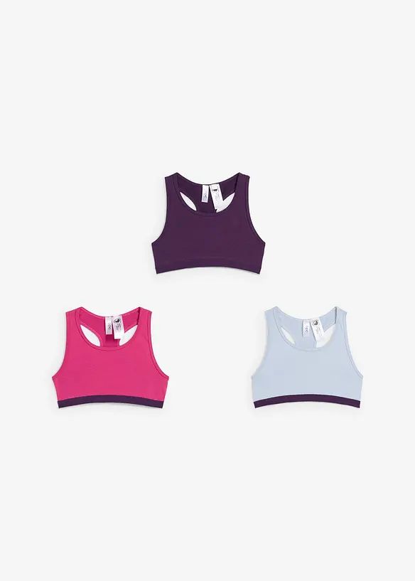 Bustier mit weicher Baumwolle (5er Pack), bonprix