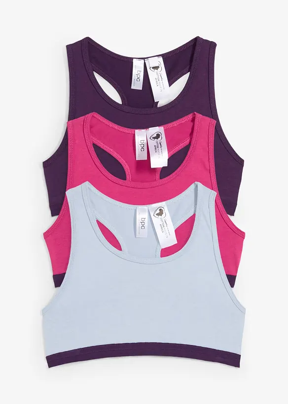 Bustier mit weicher Baumwolle (5er Pack), bonprix