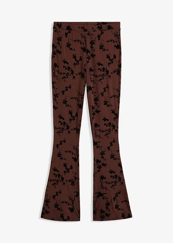 Legging évasé doux, bonprix