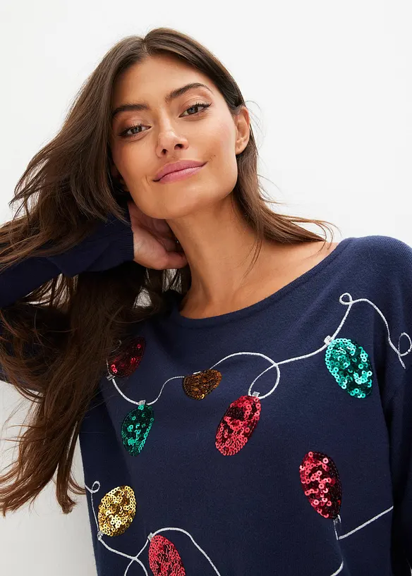 Pull de Noël, bonprix