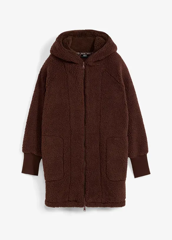 Veste en peluche, bonprix