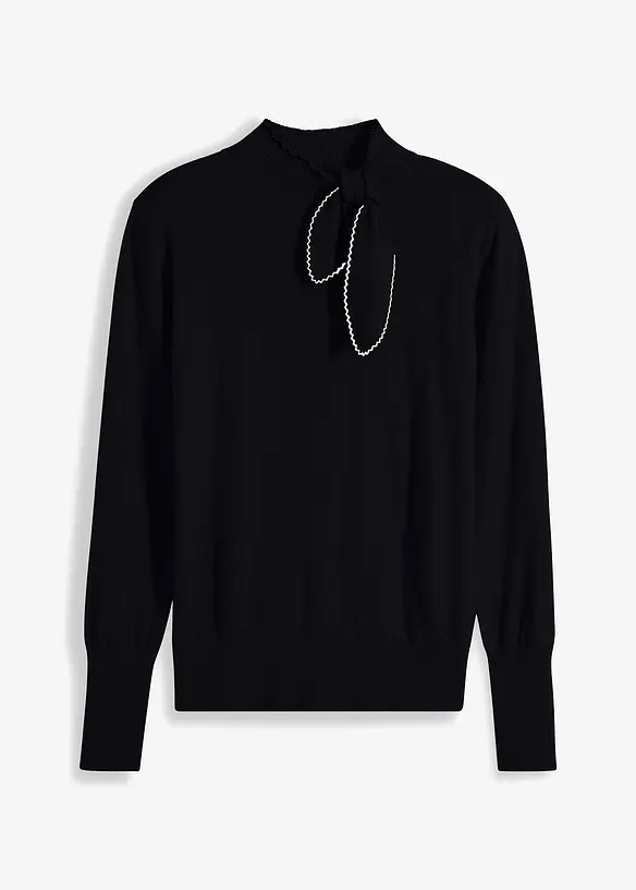 Pull avec détail nœud, bonprix