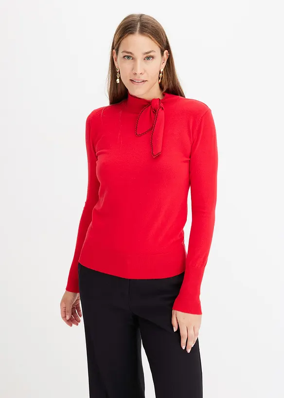Pull avec détail nœud, bonprix