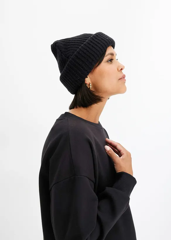 Oversize-Sweatshirt aus reiner Bio-Baumwolle, bonprix