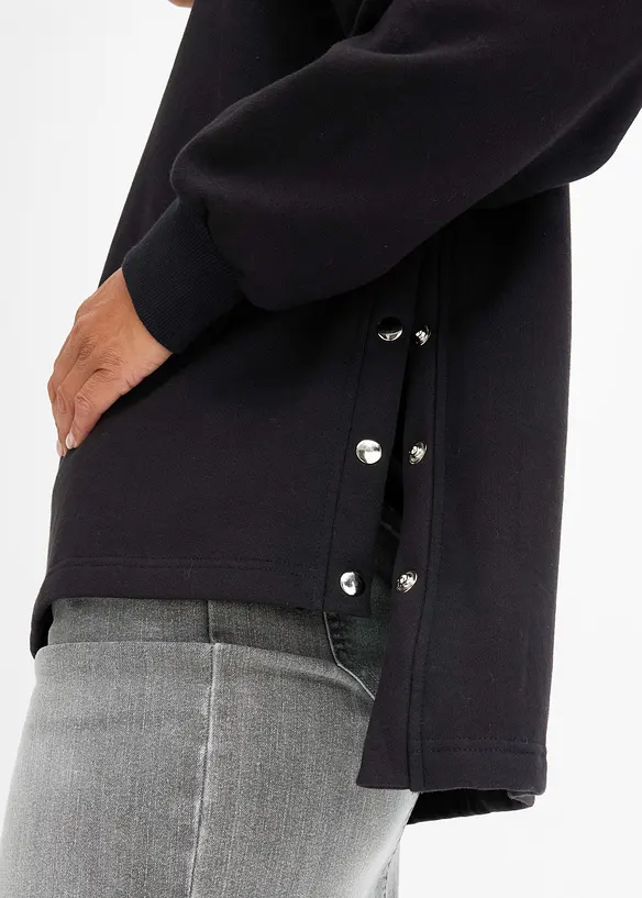 Oversize-Sweatshirt aus reiner Bio-Baumwolle, bonprix