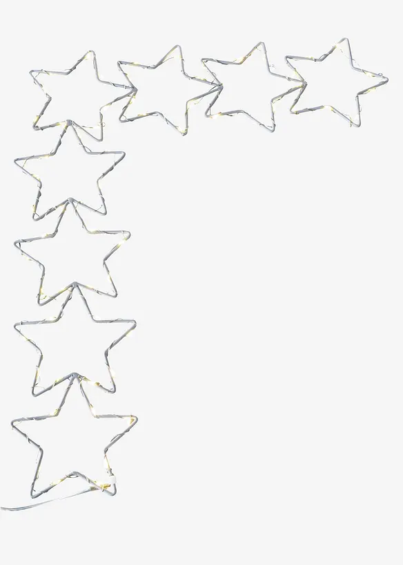 LED-Türrahmendeko mit Sternen, bonprix