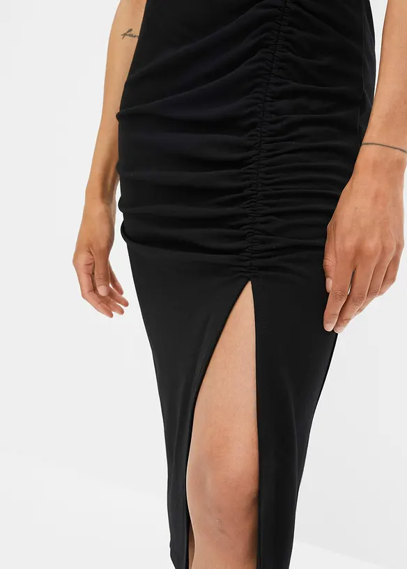 Jupe fendue en jersey, bonprix