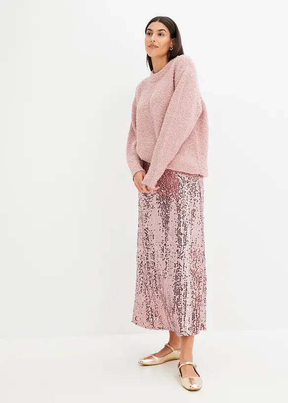 Oversize-Pullover aus Flauschgarn, bonprix