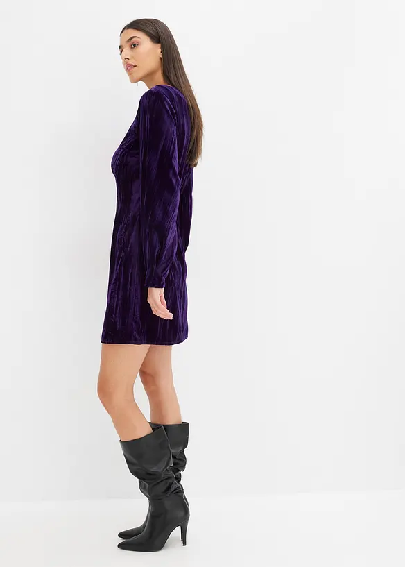 Minikleid aus Samt, bonprix