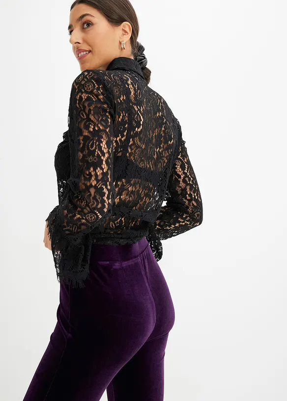 Leggings aus softem Samt, bonprix