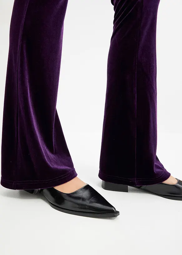 Leggings aus softem Samt, bonprix