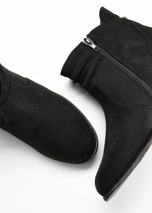 Bottines &agrave; fronces, bonprix