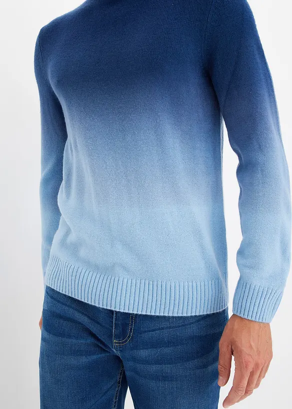 Pull en fine maille effet tie & dye, bonprix