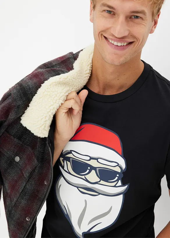 T-shirt de Noël en coton, bonprix