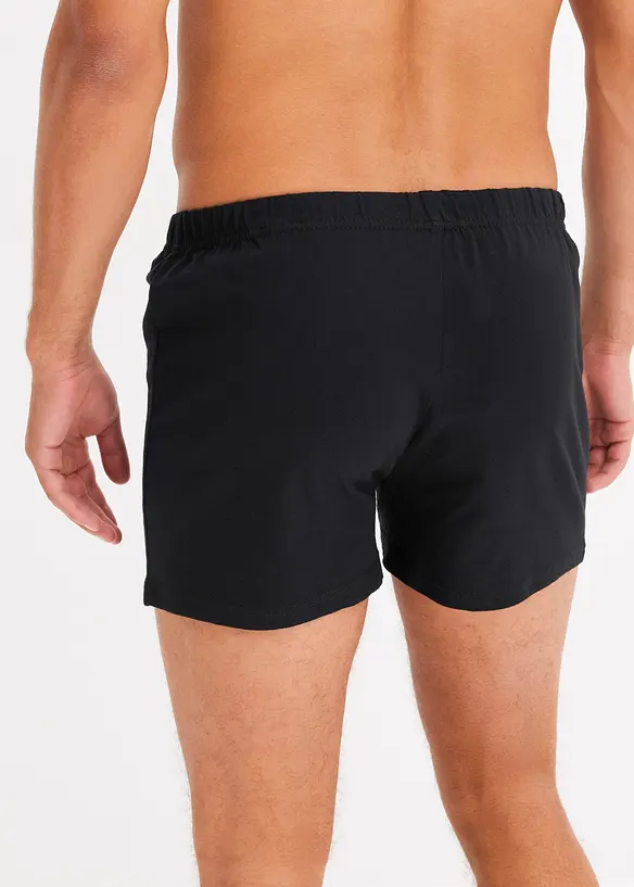 Lockere Jersey Boxershorts aus Baumwolle (5er Pack), bonprix