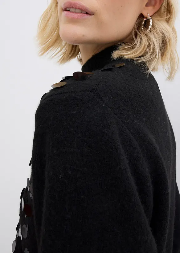 Pullover mit Pailetten, bonprix
