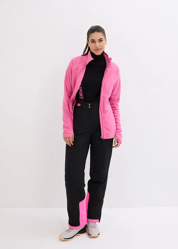 wasserdichte Ski Funktions-Thermohose mit abnehmbaren Trägern, bonprix