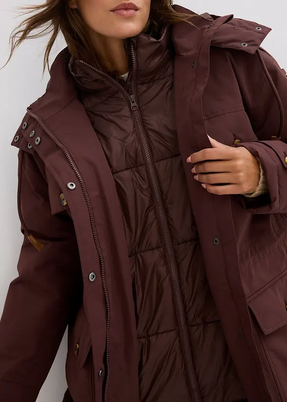Manteau d'hiver, style 2-en-1, bonprix