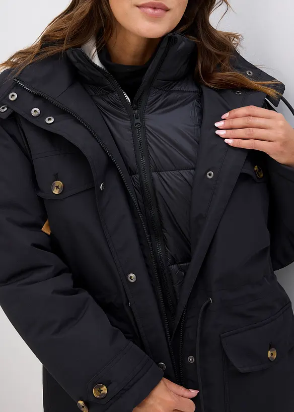 Manteau d'hiver, style 2-en-1, bonprix