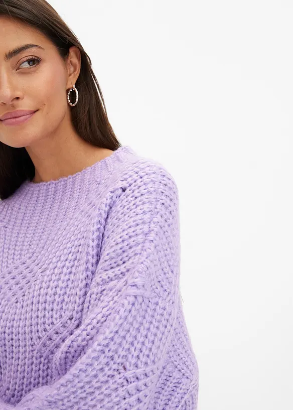 Pull en grosse maille, bonprix