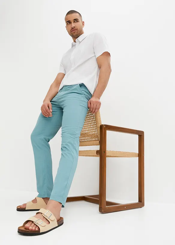 leichte Stretch-Chinohose, Regular Fit, bonprix