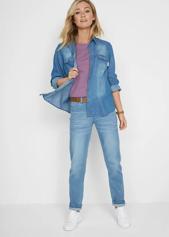 T-Shirt aus reiner Baumwolle, bonprix