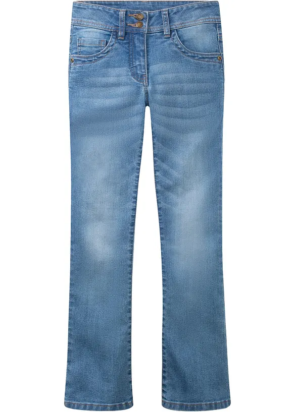 Jean bootcut extensible taille mi-haute, bonprix
