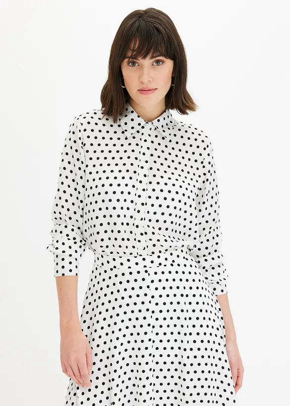 Bluse aus feinem Satin, bonprix