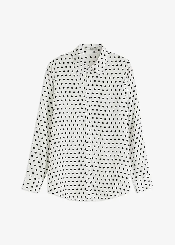 Bluse aus feinem Satin, bonprix