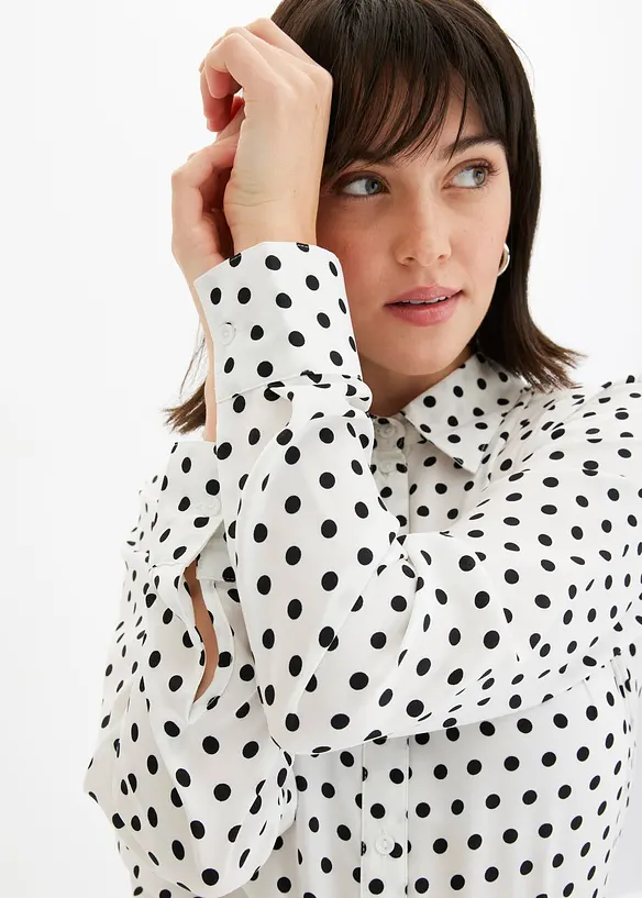Bluse aus feinem Satin, bonprix