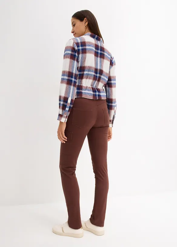 Pantalon de grossesse en coton majoritaire, Straight, bonprix